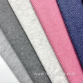 330GSM Stretched Cotton Polyester Knitted 2x2 Rib Fabric